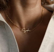 Personalized Figaro Chain Name Necklace