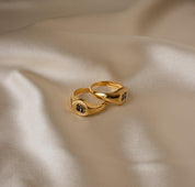 Custom Gold and Silver Signet Ring