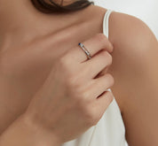 Shooting Star Couple Ring for Friendship