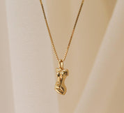 Silhouette Body Pendant Necklace for Women