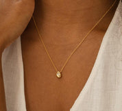 Dainty Teardrop Necklace for Stacking