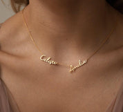 Personalized Name Necklace in Modern Font