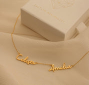 Personalized Name Necklace in Modern Font