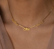 Custom Dainty Chain Name Necklace