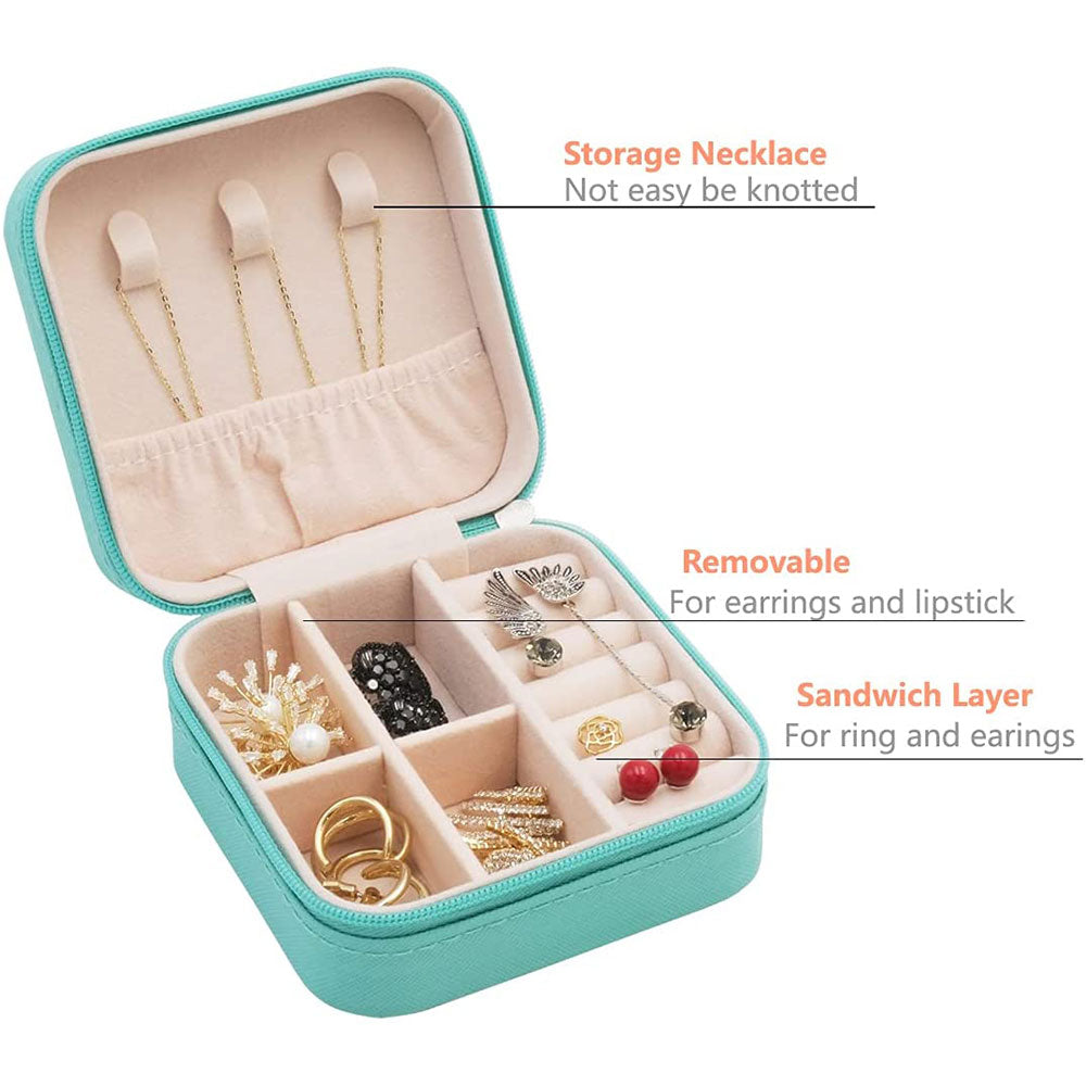 Travel Jewelry Organizer Case