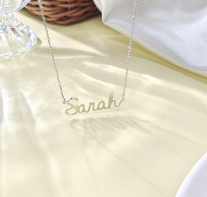 Personalized Rose Gold Name Necklace