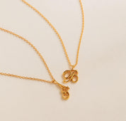 Dainty Personalized Initial Necklace for Her