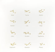 Personalized Zodiac Constellation Earrings