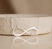 Personalized Infinity Name Necklace for Mom