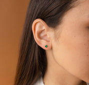 4mm Birthstone Stud Earrings for Everyday Wear