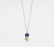 Custom Astronaut Star Projection Necklace