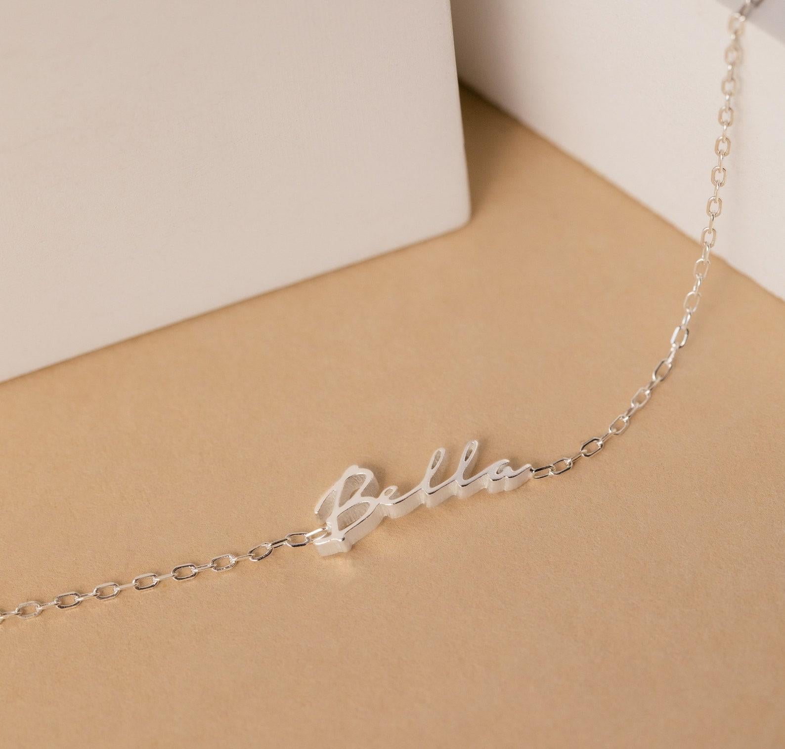 Custom Tiny Name Bracelet for Mom