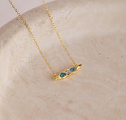 Personalized Birthstone Necklace for Moms