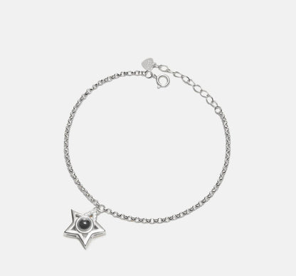 Custom Star Projection Bracelet with Picture