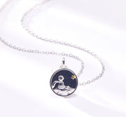 Little Prince Couple Necklace Sterling Silver