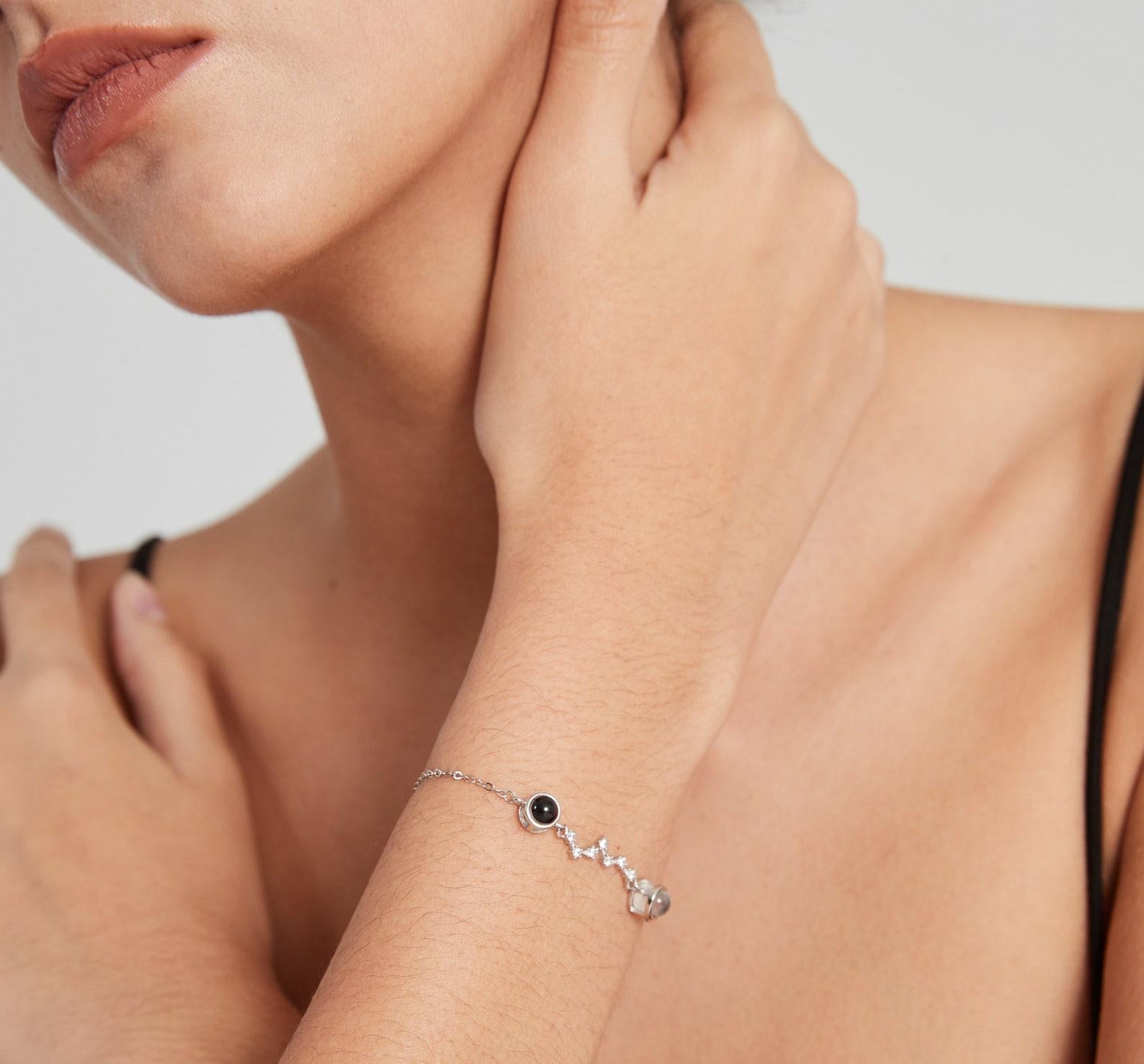 Big Dipper Projection Bracelet Sterling Silver