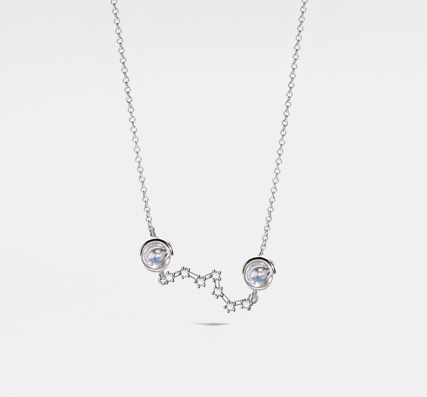 Personalized Big Dipper Necklace in Silver