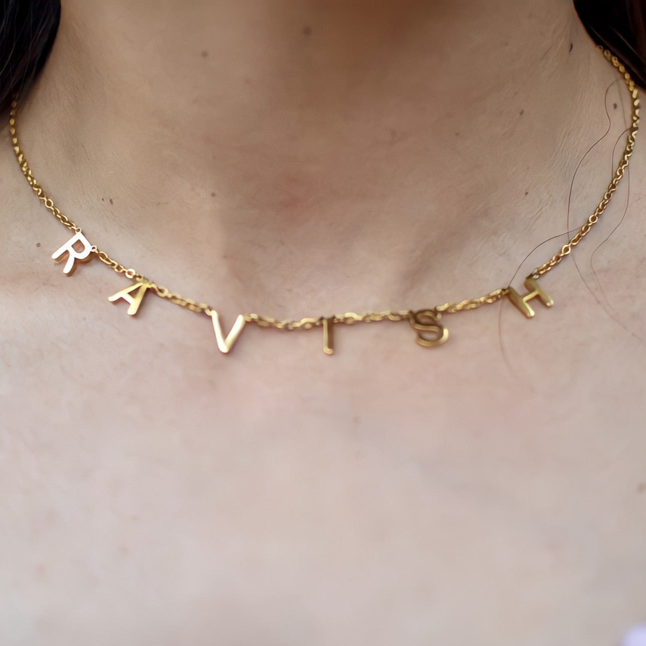 Personalized Letter Name Necklace