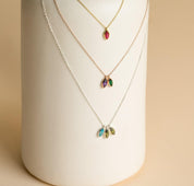 Personalized Birthstone Necklace for Mom