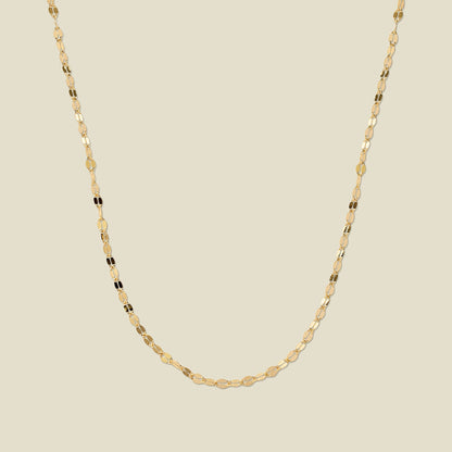 14k Mini Lace Chain