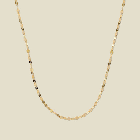 14k Mini Lace Chain