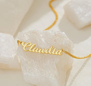 Personalized Gold Plated Name Necklace