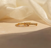 Dainty Diamond Stacking Ring Set