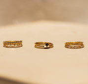 Dainty Diamond Stacking Ring Set