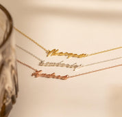 Personalized Dainty Nameplate Necklace