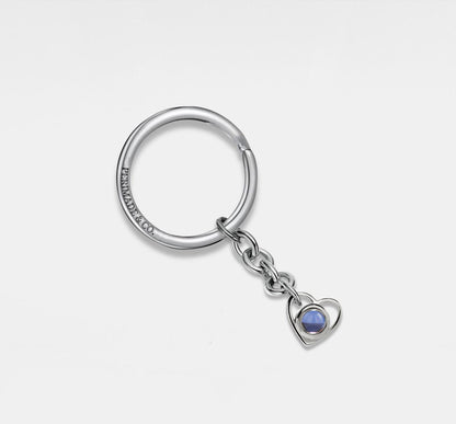 Personalized Heart Photo Projection Keychain