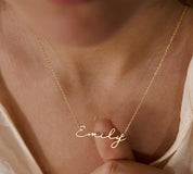 Personalized Minimalist Name Necklace