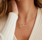 Personalized Minimalist Name Necklace