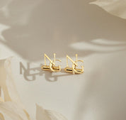 Personalized Sterling Silver Initial Cufflinks