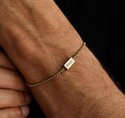 Personalized Engraved Bracelet for Men