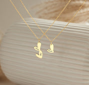 Personalized Multiple Heart Name Necklace