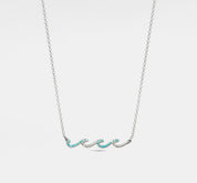 Dainty Gold Ocean Wave Necklace