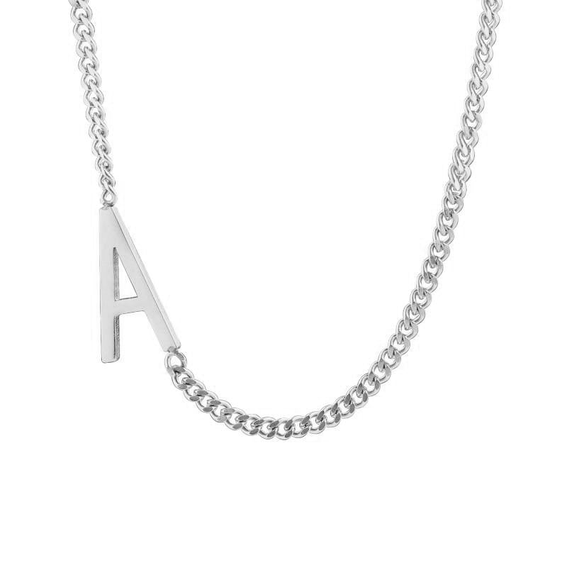 Slim Initial Necklace