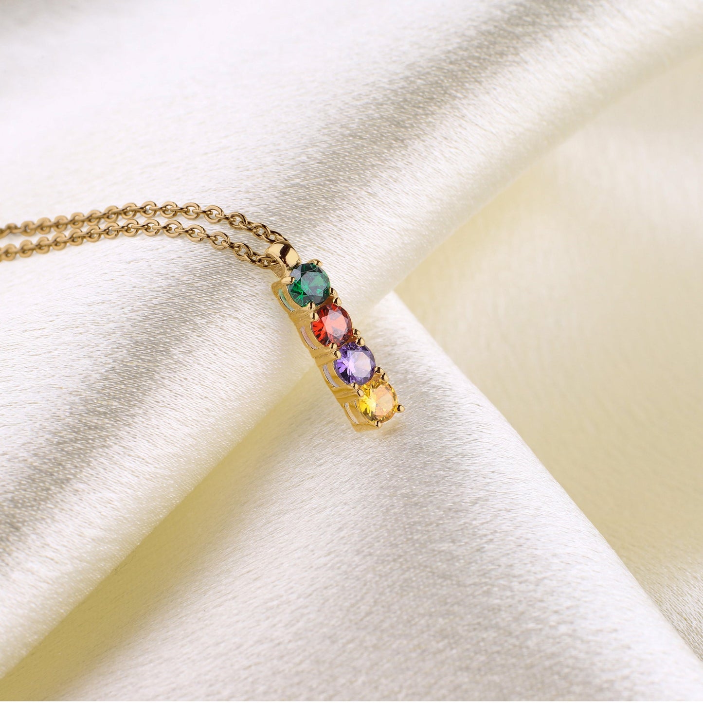 Personalized Birthstone Necklace