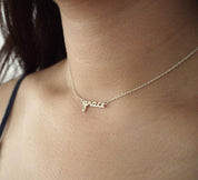 Custom Tiny Name Necklace for Baby Girls