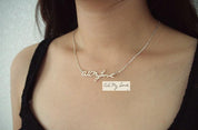 Personalized Handwriting Memorial Necklace