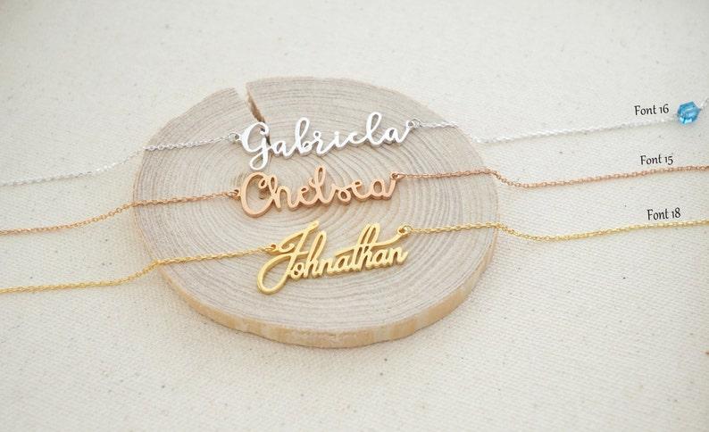 Custom Dainty Name Necklace for Any Occasion