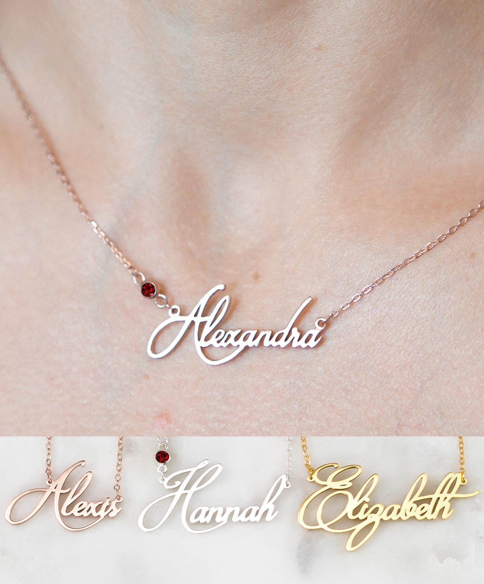 Custom Dainty Name Necklace for Any Occasion