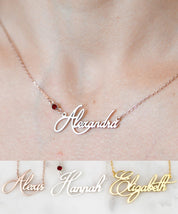 Custom Dainty Name Necklace for Any Occasion