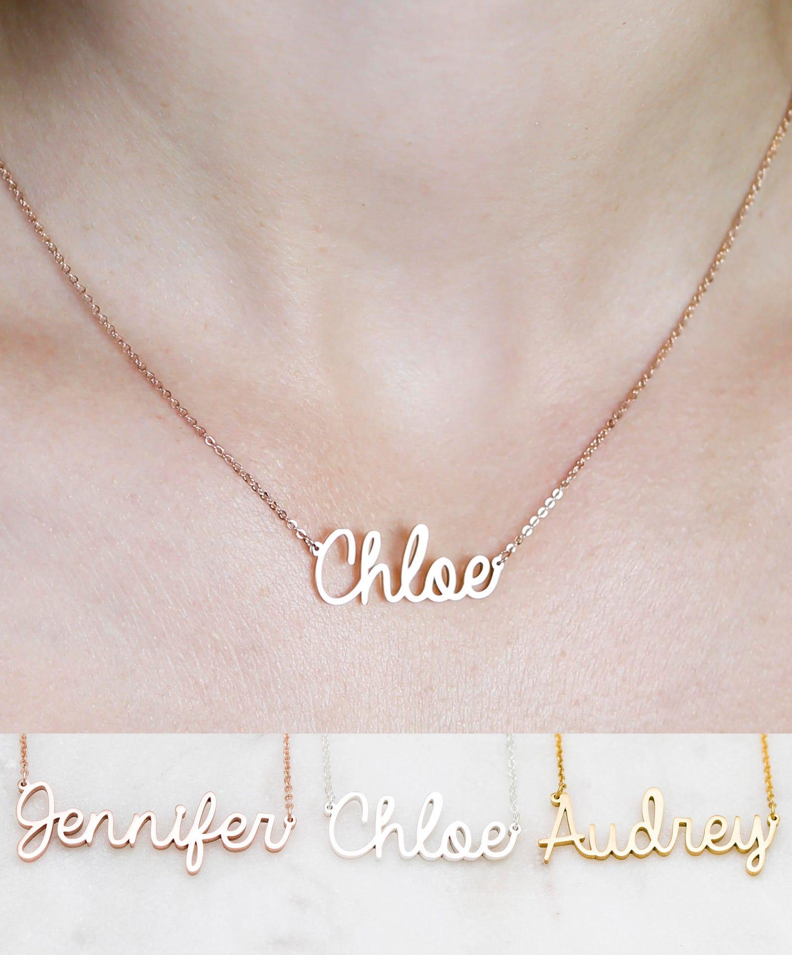 Custom Dainty Name Necklace for Any Occasion