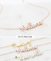 Custom Dainty Name Necklace for Any Occasion