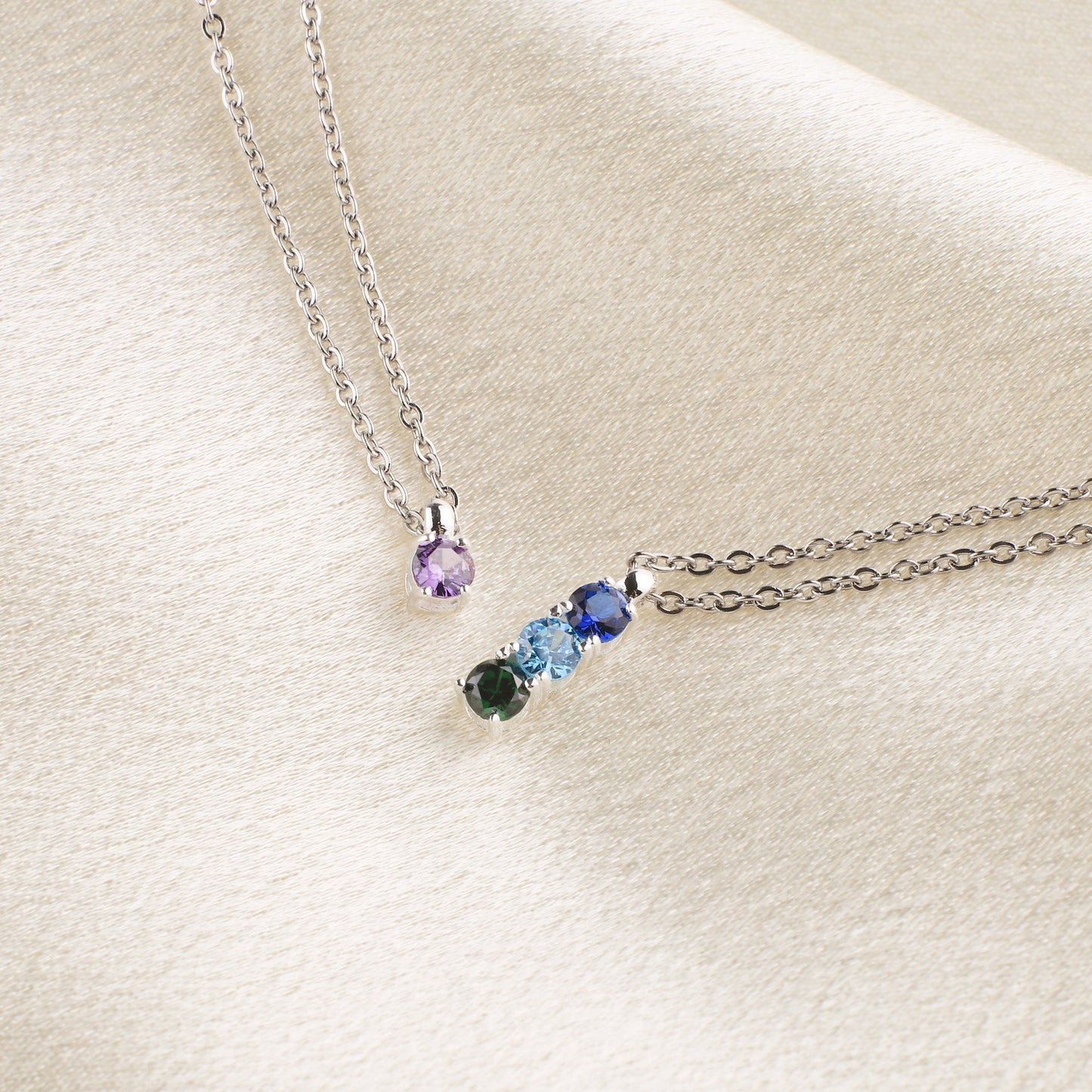 Personalized Birthstone Necklace