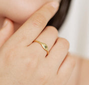 Personalized Curve Initial Ring