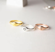 Personalized Curve Initial Ring