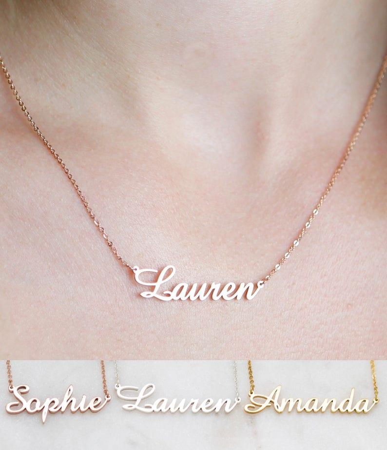 Custom Name Necklace for Her