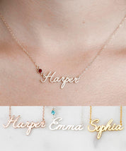 Personalized Sterling Silver Name Necklace